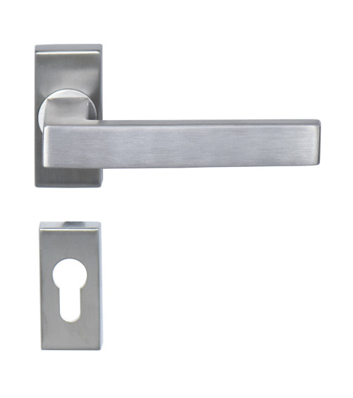 MAJESTEA door handle for narrow profiles, Grade 3 heavy-duty use