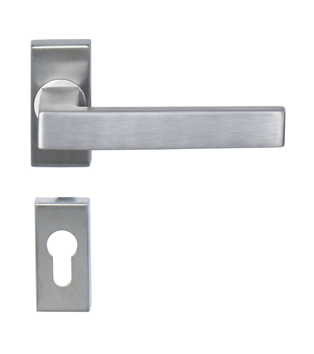 MAJESTEA door handle for narrow profiles, Grade 3 heavy-duty use