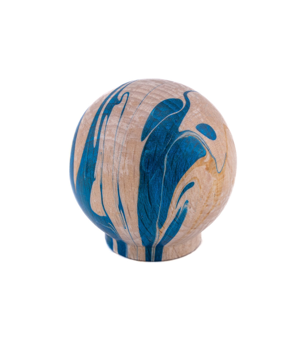Azure Chino beech wood furniture knob Ebru