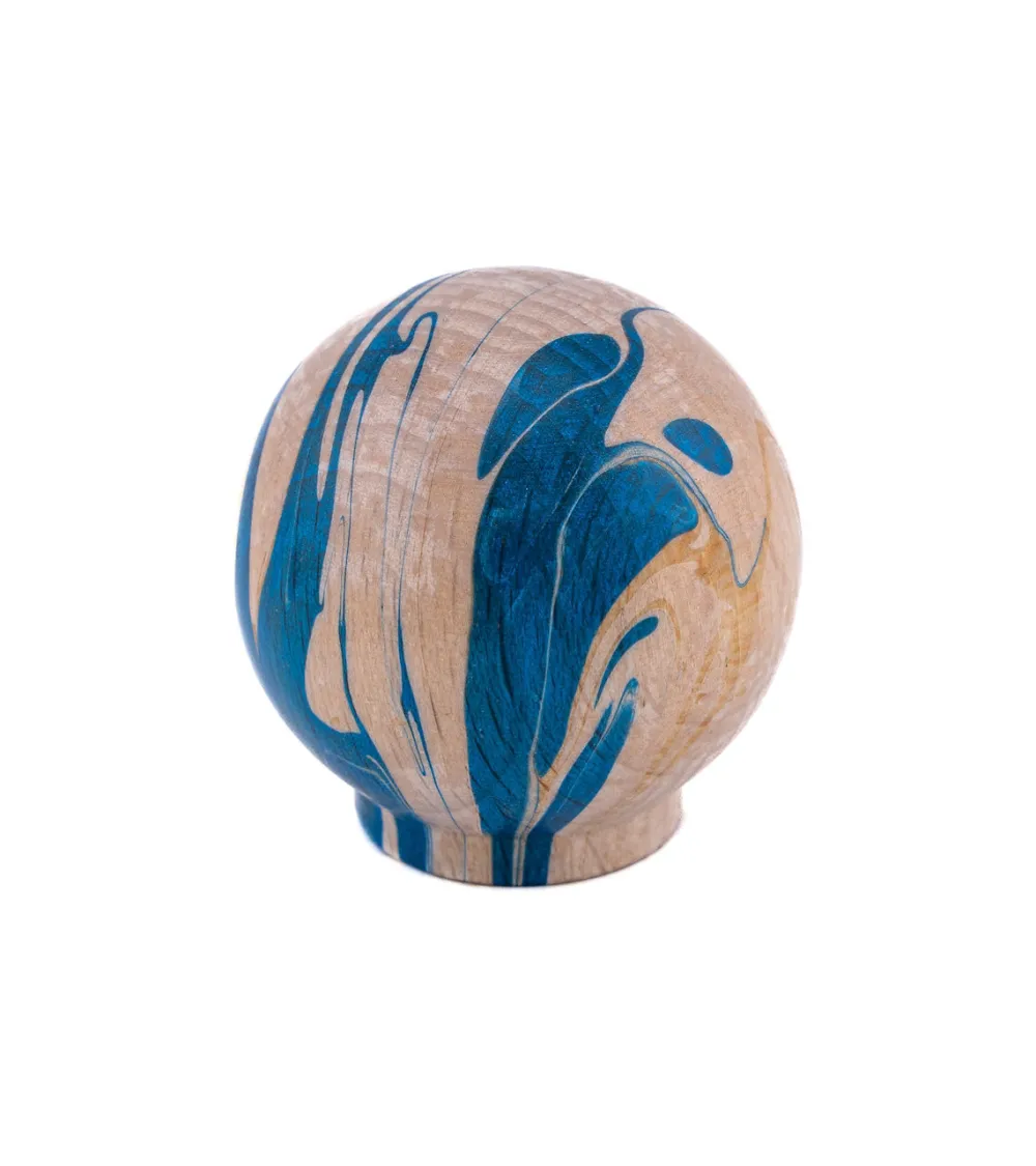 Azure Chino beech wood furniture knob Ebru