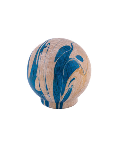 Azure Chino beech wood furniture knob Ebru