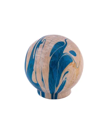 Azure Chino beech wood furniture knob Ebru