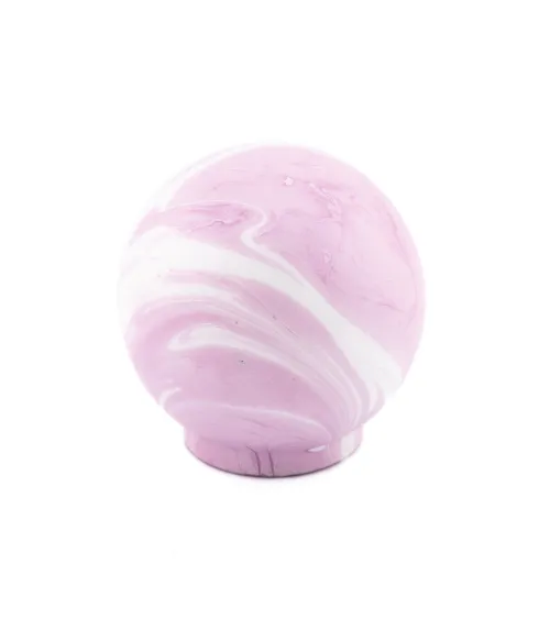 Beech wood furniture knob Lilac Ebru