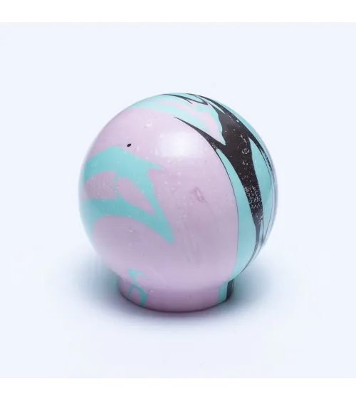 Beech wood furniture knob Funky Noir Ebru