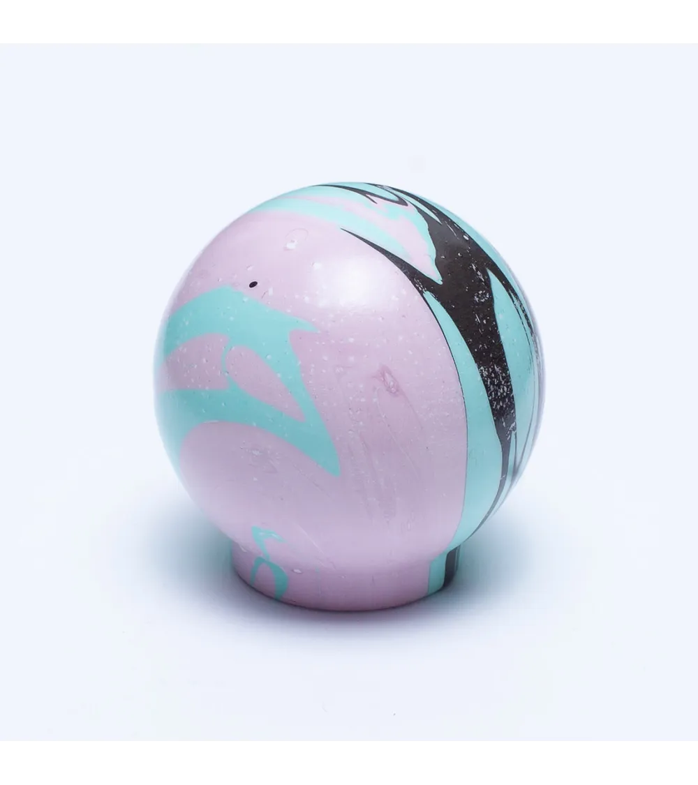 Beech wood furniture knob Funky Noir Ebru
