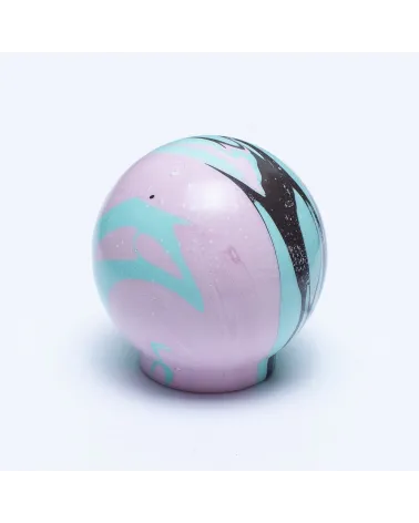 Beech wood furniture knob Funky Noir Ebru