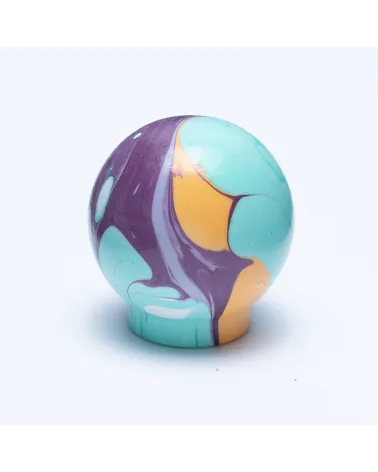 Beech wood furniture knob morning glory Ebru