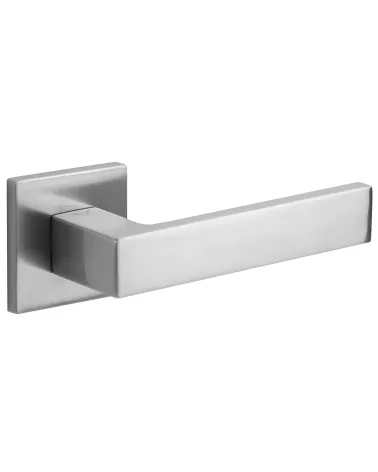 Brushed chrome WARNA door handle designer handle