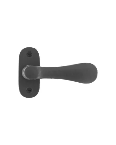Retro - industrial oval iron door handle 289 - designer handle