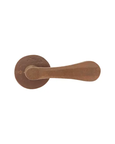 Rust iron door handle 289 - designer handle