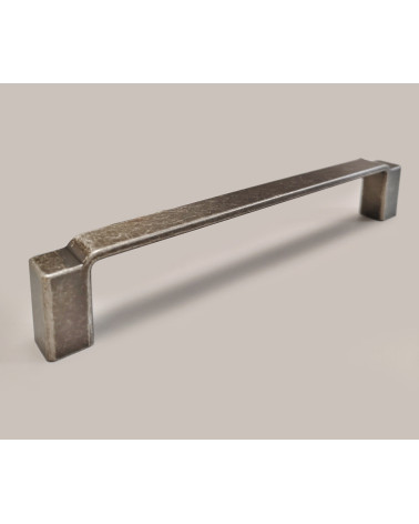 AMARO old silver furniture handle design handle on grey background