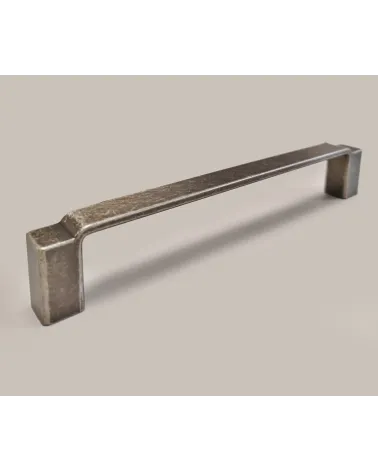 AMARO old silver furniture handle design handle on grey background