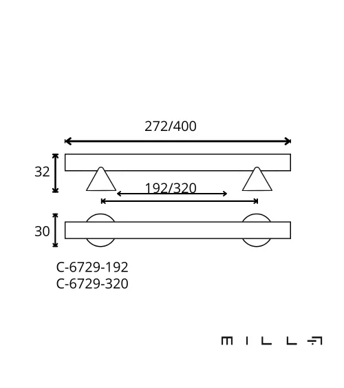 Titanium ROG furniture handle designer handle
