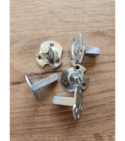 Drilled backplate with square spindle for door handle