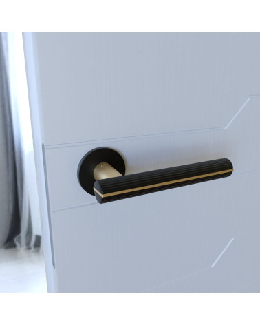 Capri black door handle