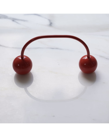 Brass cabinet handles 10 RED