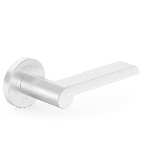 Panamera fire-rated door handle in stainless steel