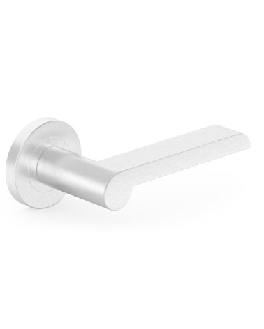 Panamera fire-rated door handle in stainless steel