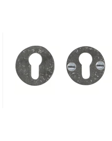 SECURITY ROSE PLATE SET /50 AGED IRON - (VO)