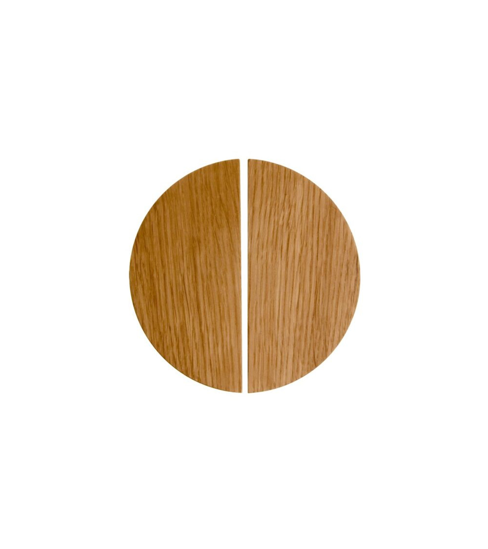 Semi-circular wooden furniture handle