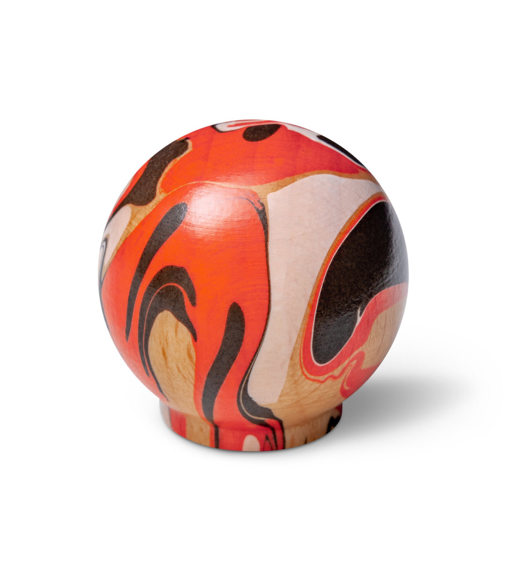 Cherry red beech wood furniture knob