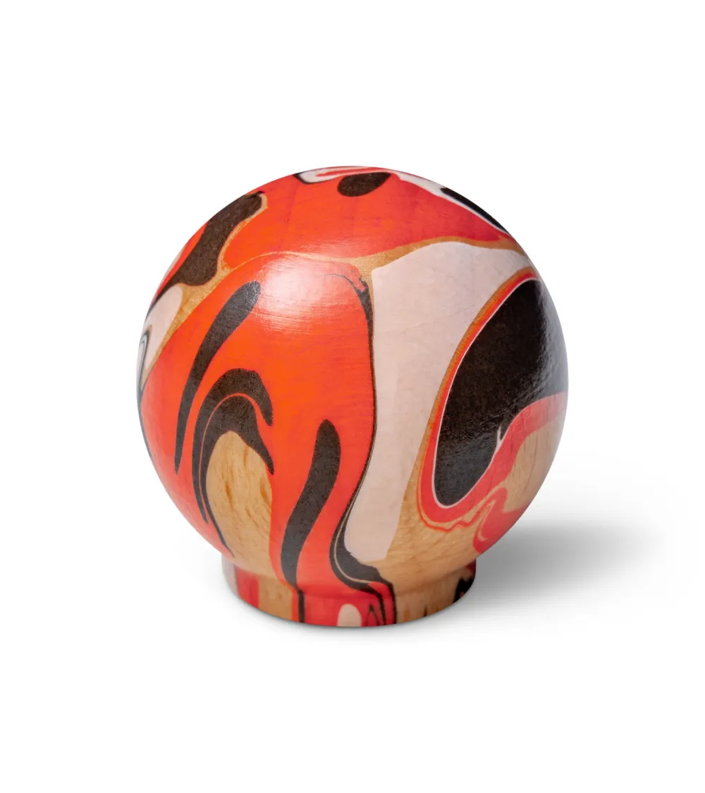 Cherry red beech wood furniture knob
