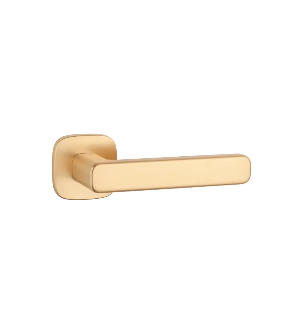 IXIA matt gold door handle design handle