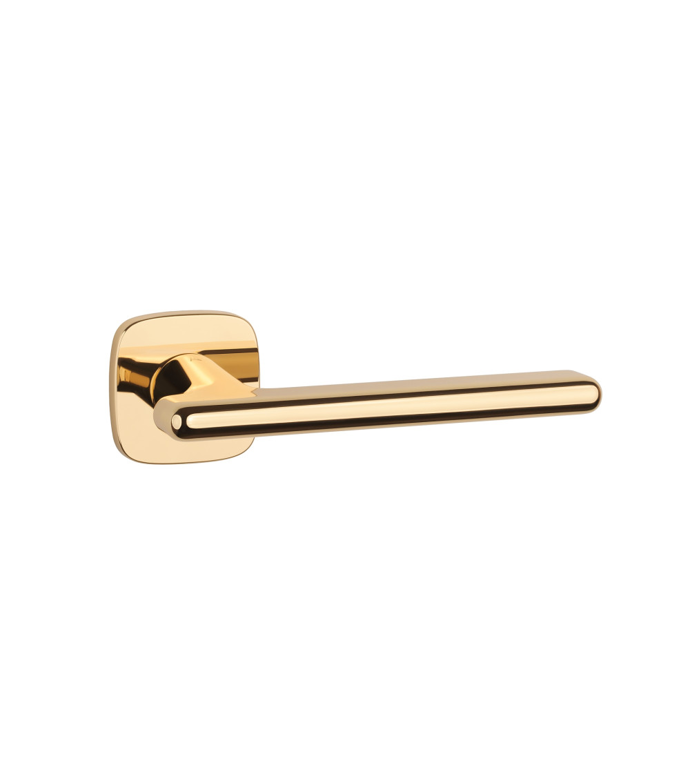MARANTA polished brass door handle design handle