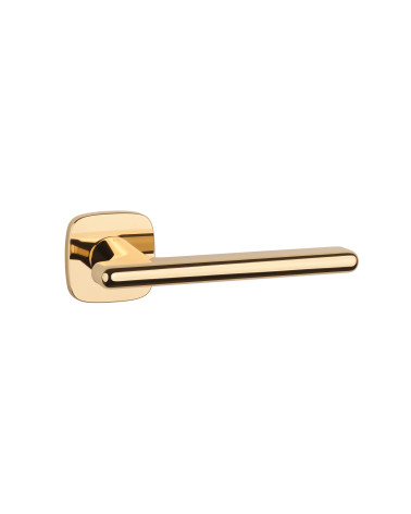 MARANTA polished brass door handle design handle