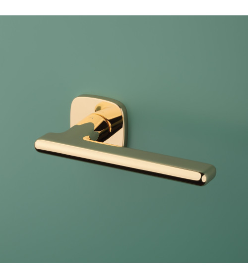 MARANTA polished brass door handle design handle