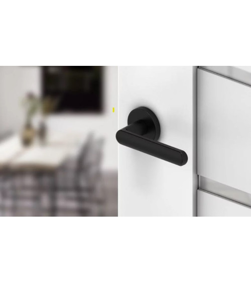 ICONE round door handle matt black