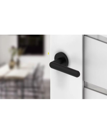 ICONE round door handle matt black