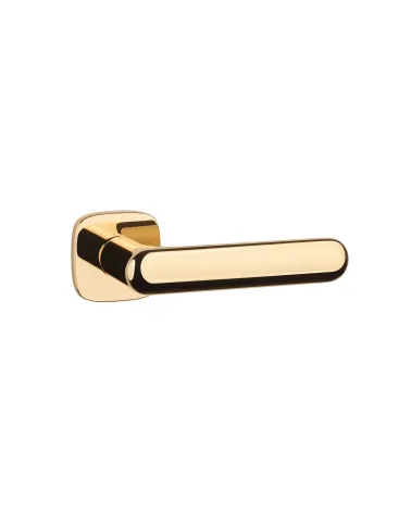 Polished gold OLEA door handle designer handle