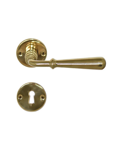 Beynac Brass + Bedroom Key Rose