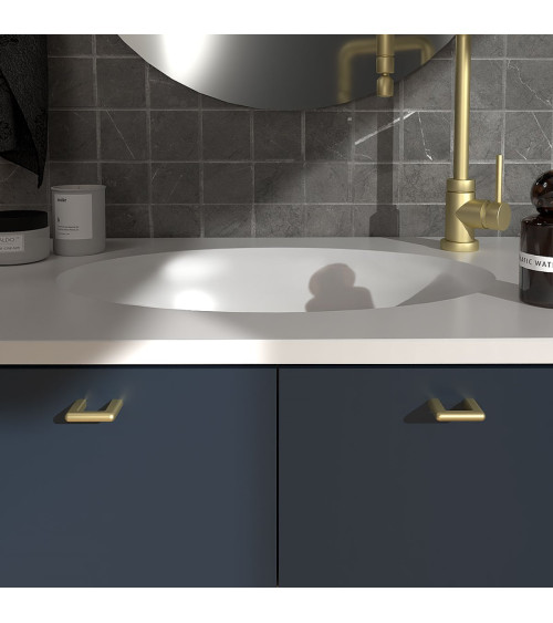 NOX matt gold furniture handle designer handle
