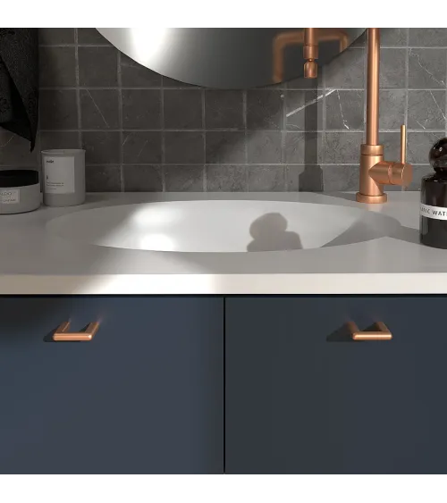 Copper furniture handle NOX designer handle