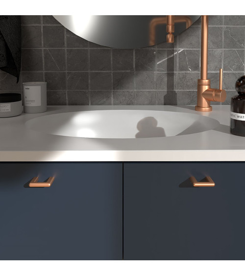 Copper furniture handle NOX designer handle