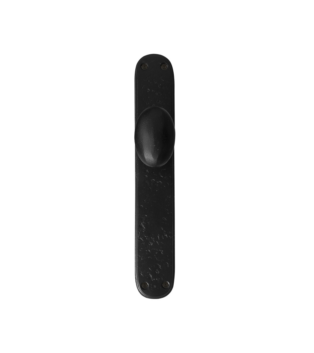 Rust iron door handle 1018 - designer handle