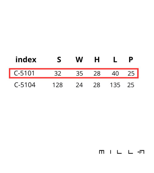 CALDO white furniture handle design handle