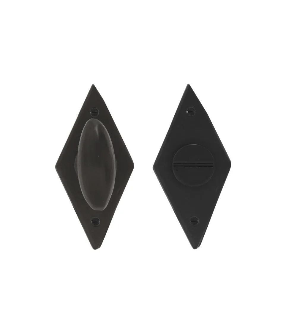 CDF door rose plate WC keyhole E1100 - design ironmongery