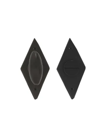 CDF door rose plate WC keyhole E1100 - design ironmongery