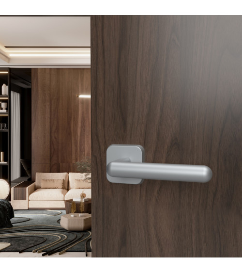 NOX satin chrome door handle design handle