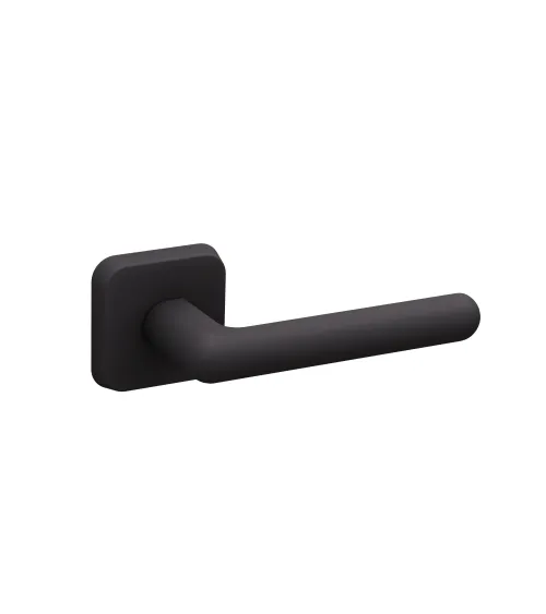 NOX matt black square door handle design handle