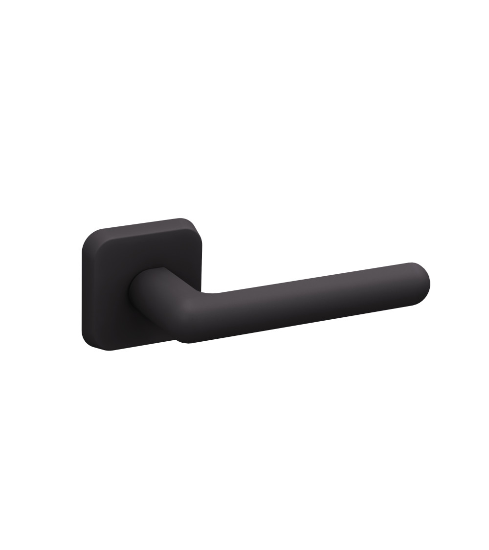 NOX matt black square door handle design handle