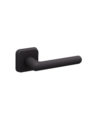 NOX matt black square door handle design handle
