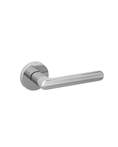 NOX polished chrome door handle design ironmongery