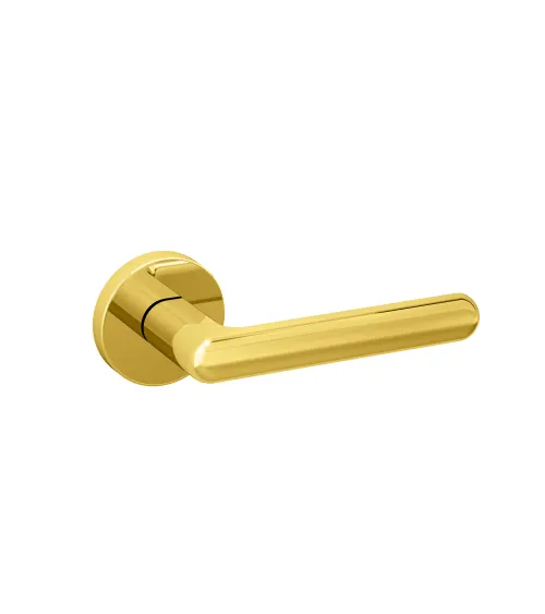 Polished gold NOX door handle design hardware