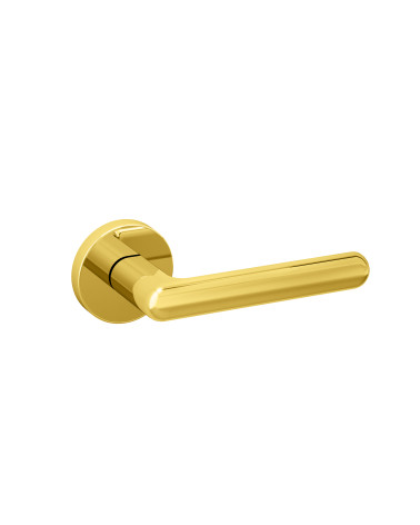 Polished gold NOX door handle design hardware