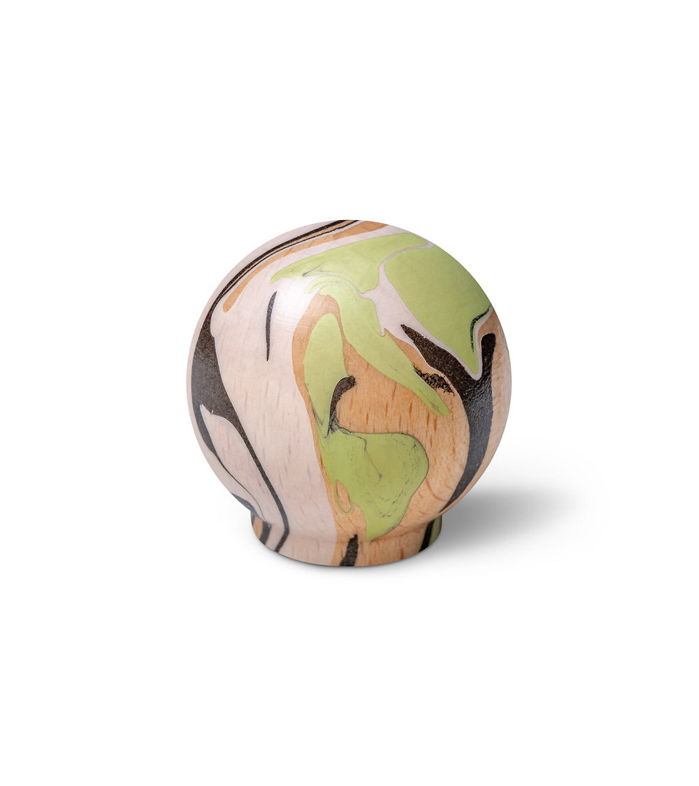 Réséda beech wood furniture knob