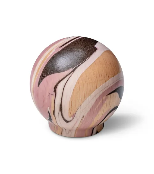 Beech wood furniture knob Lilac